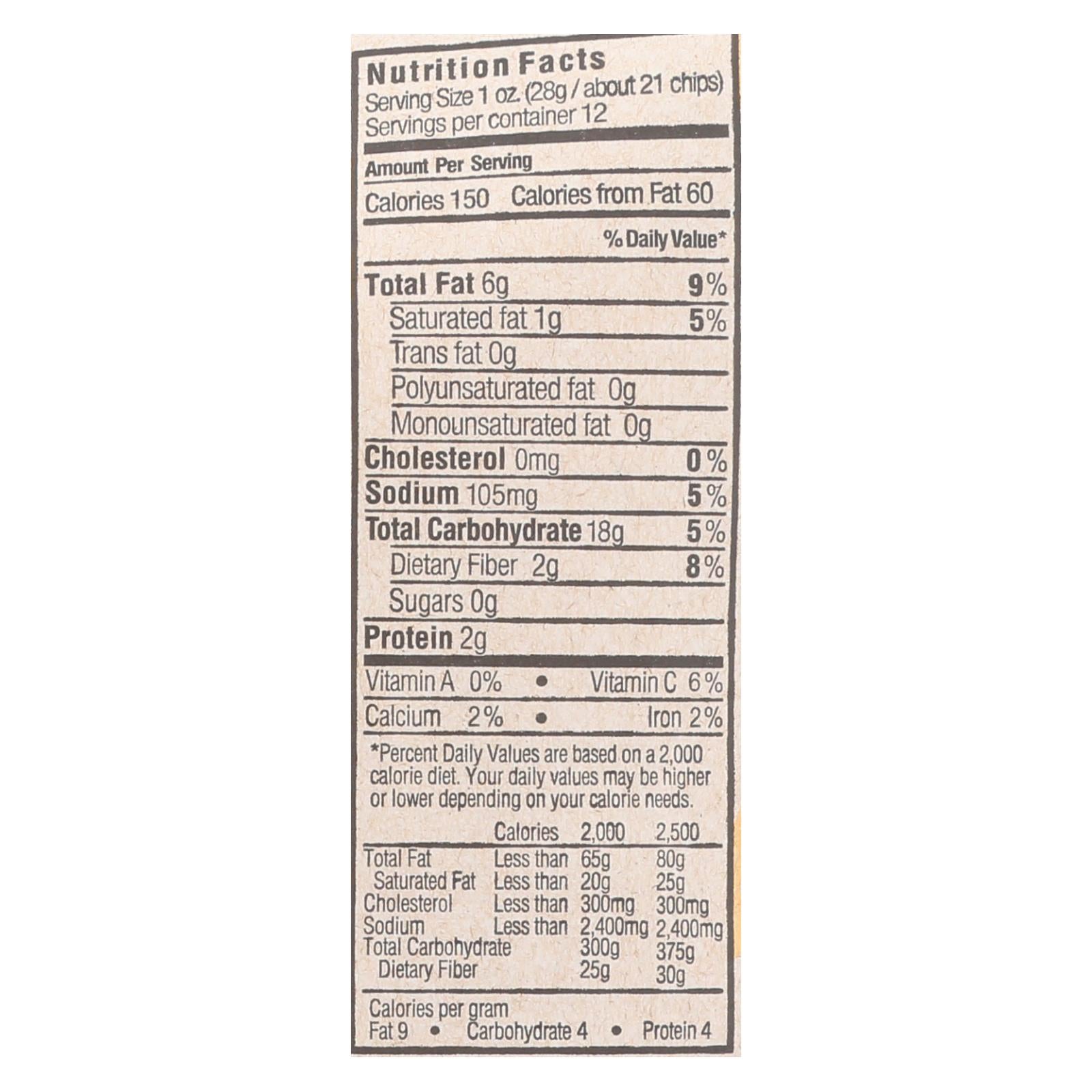 Xochitl White Corn Tortilla Chips, 12 oz., Case of 10