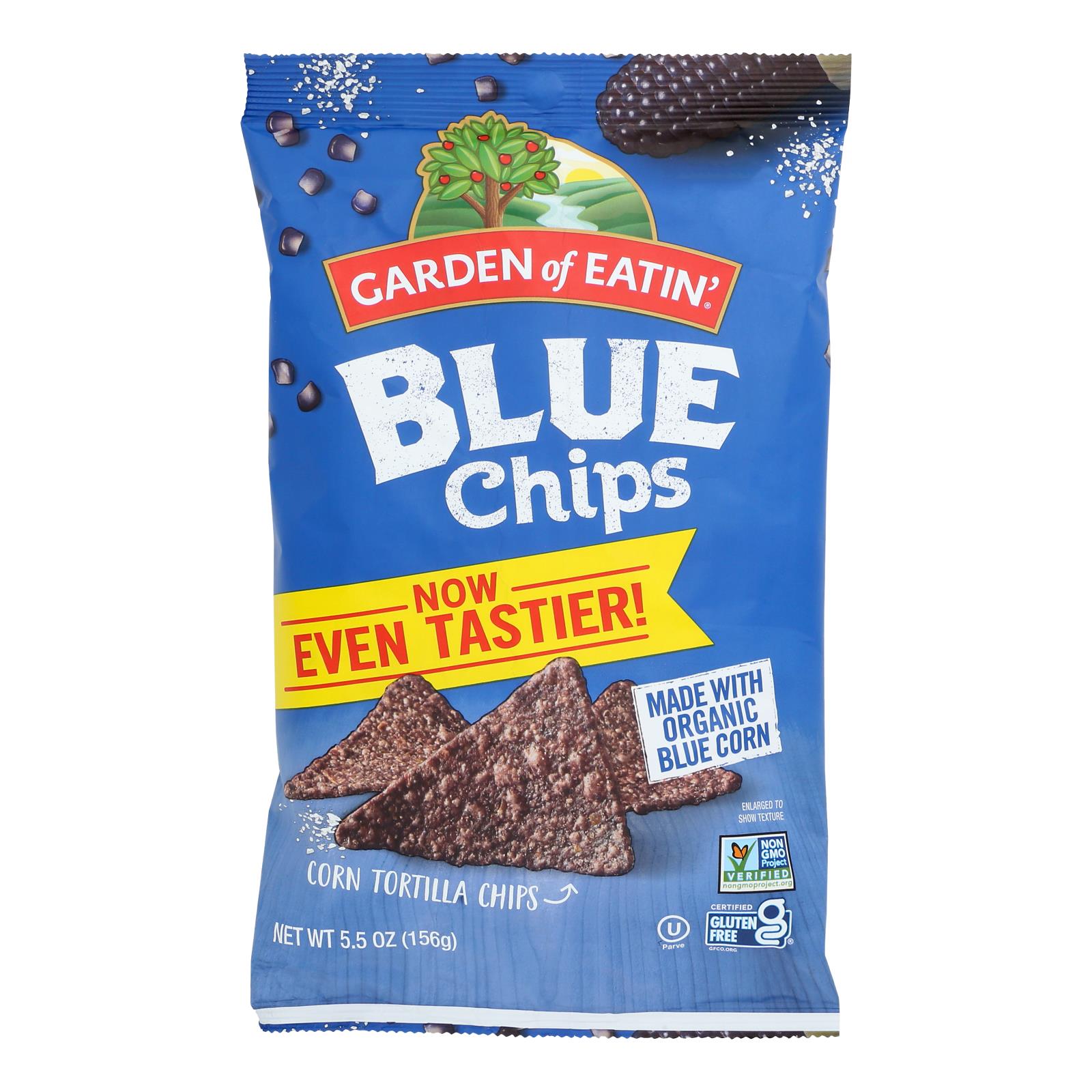 Garden of Eatin' Blue Corn Tortilla Chips, 12 - 5.5 oz Bags