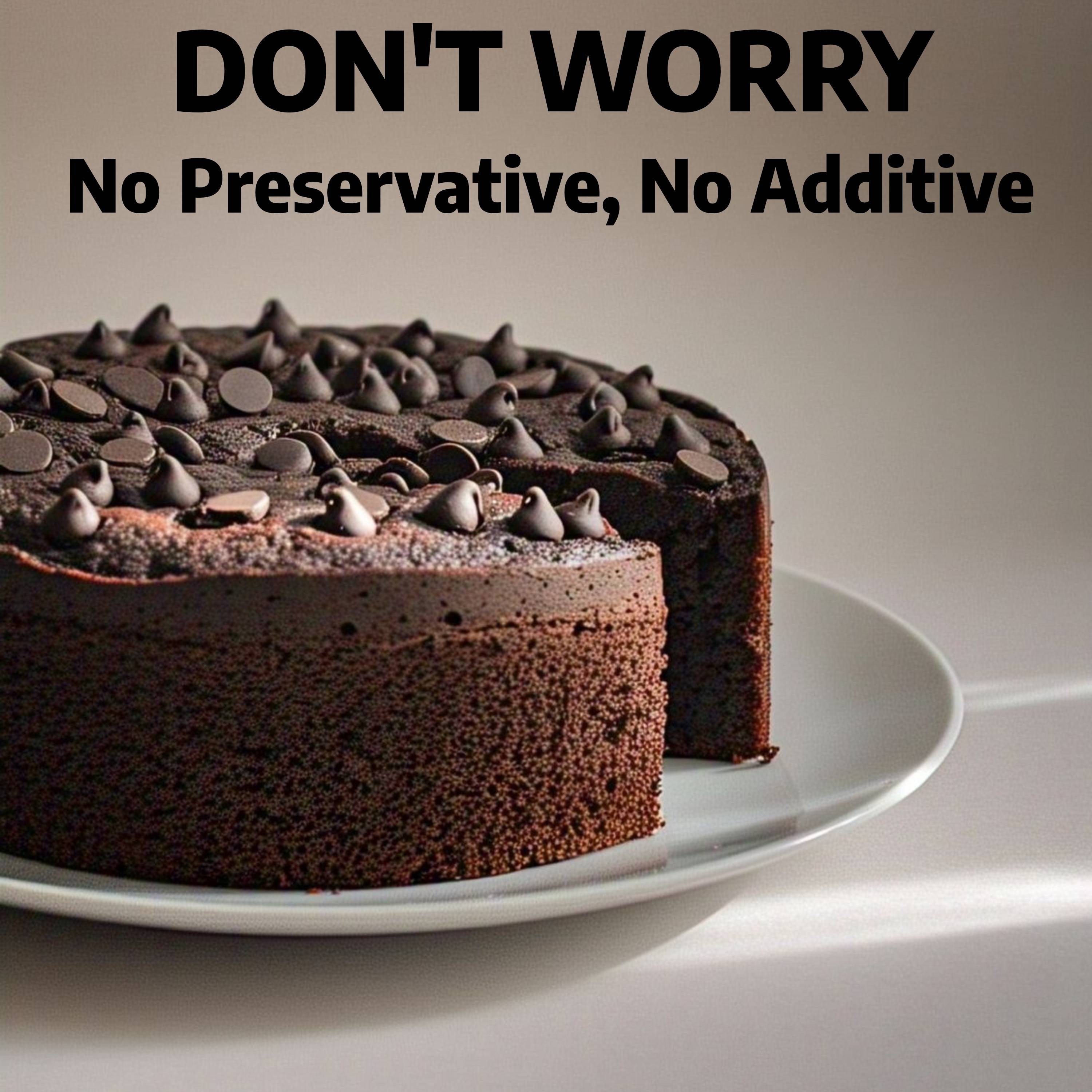 Andy Anand Sugar-Free Dark Chocolate Chip Cake, 9-Inch, 2.8 lb – Diabetic-Friendly, No Preservatives, Gourmet Perfectly Boxed Birthday Gift