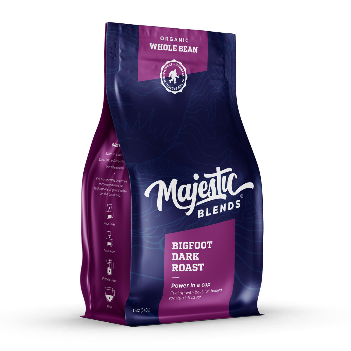 Bigfoot Dark Roast, Majestic Coffee (Bag)
