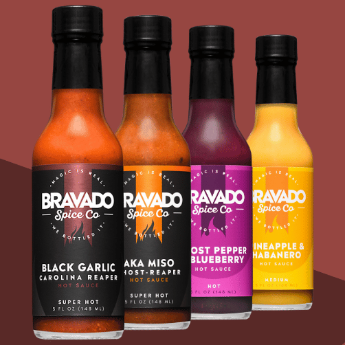 Black Garlic Carolina Reaper Hot Sauce - Hot Ones Season 6