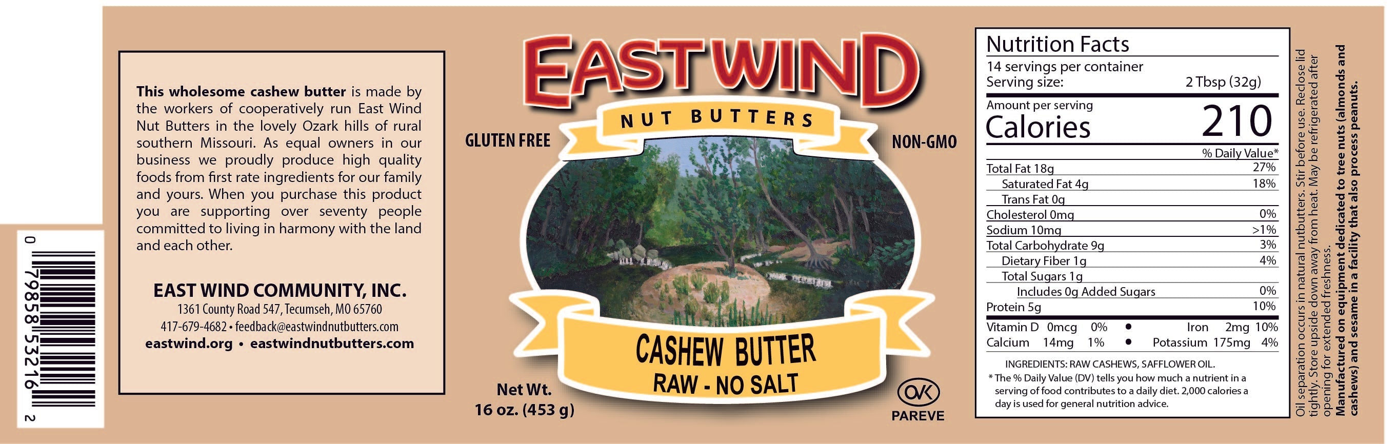 Cashew Butter- 2 Ingredients