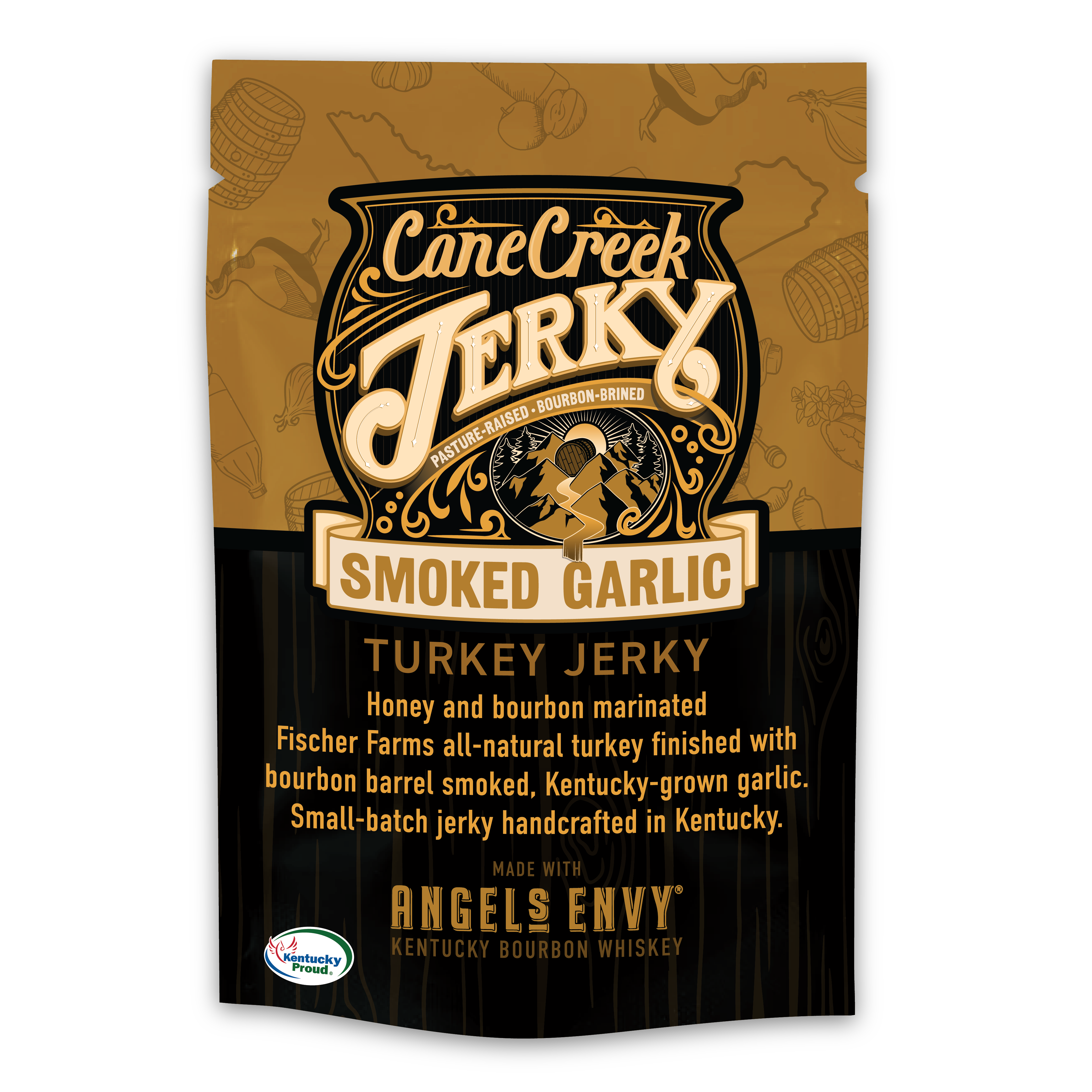 Smoked Garlic Turkey Jerky