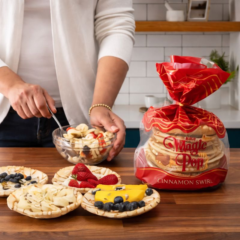 Kim's Magic Pop - Cinnamon Swirl Flavor Drizzled