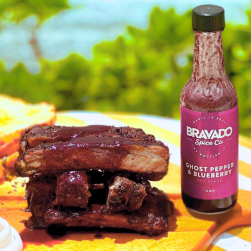 Ghost Pepper & Blueberry Hot Sauce - Hot Ones Season 3