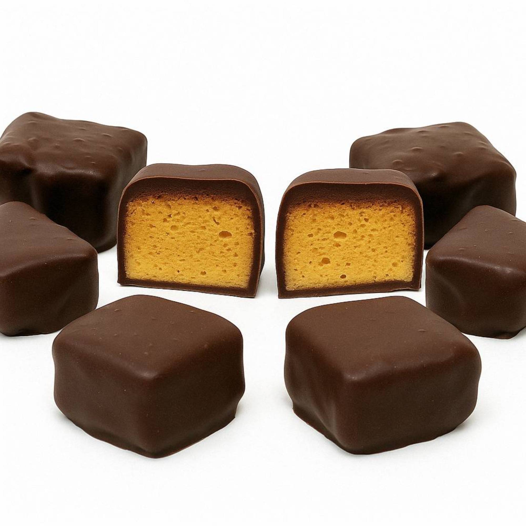 Andy Anand Honeycomb Vegan Dark Chocolate (1 lb) | 60% Cocoa Butter Gift Box | Local SoCal Chocolatier
