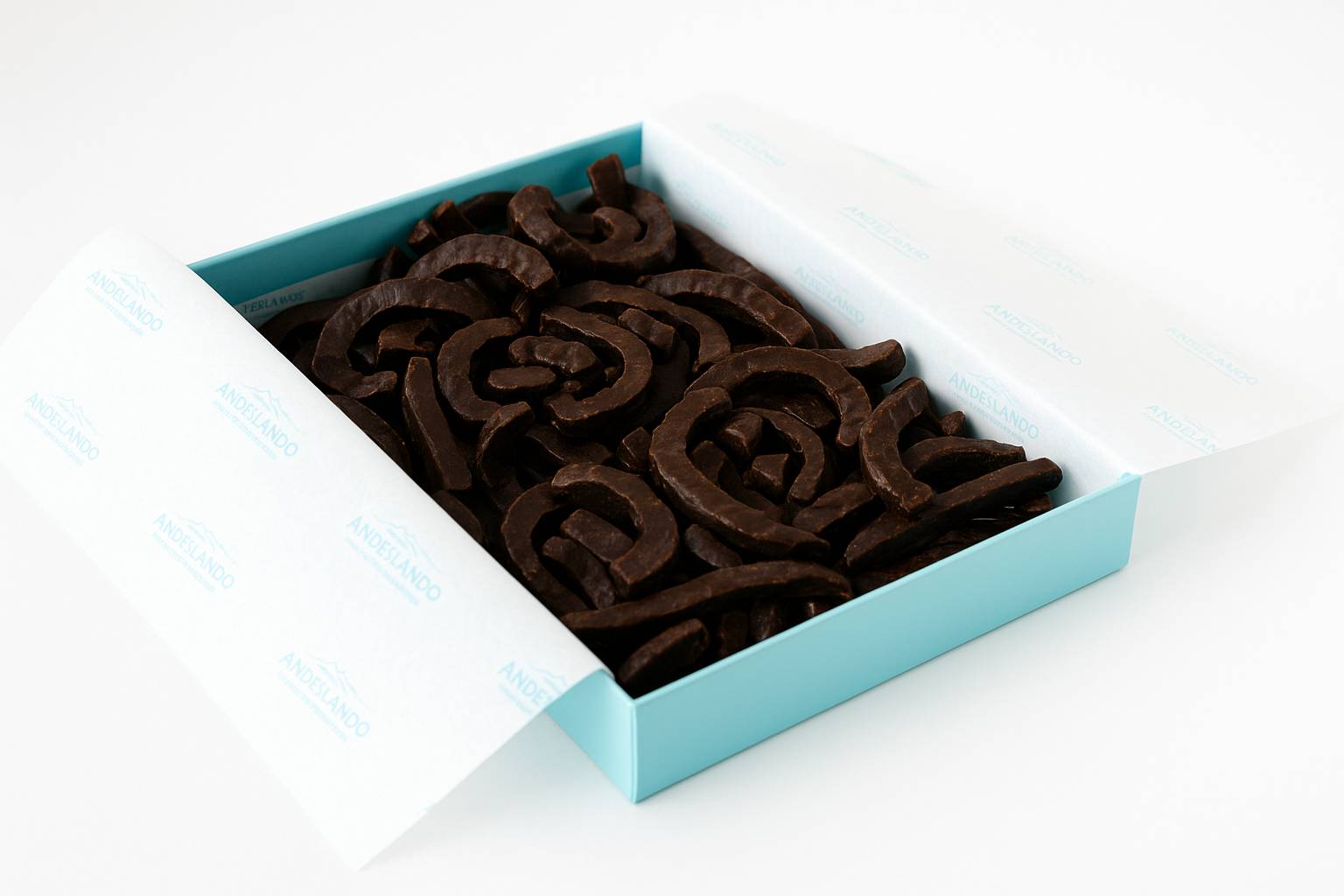 Andy Anand Dark Chocolate Orange Peel Bars (1 lb Gift Box) | Gourmet Belgian Chocolate | Local SoCal Chocolatier