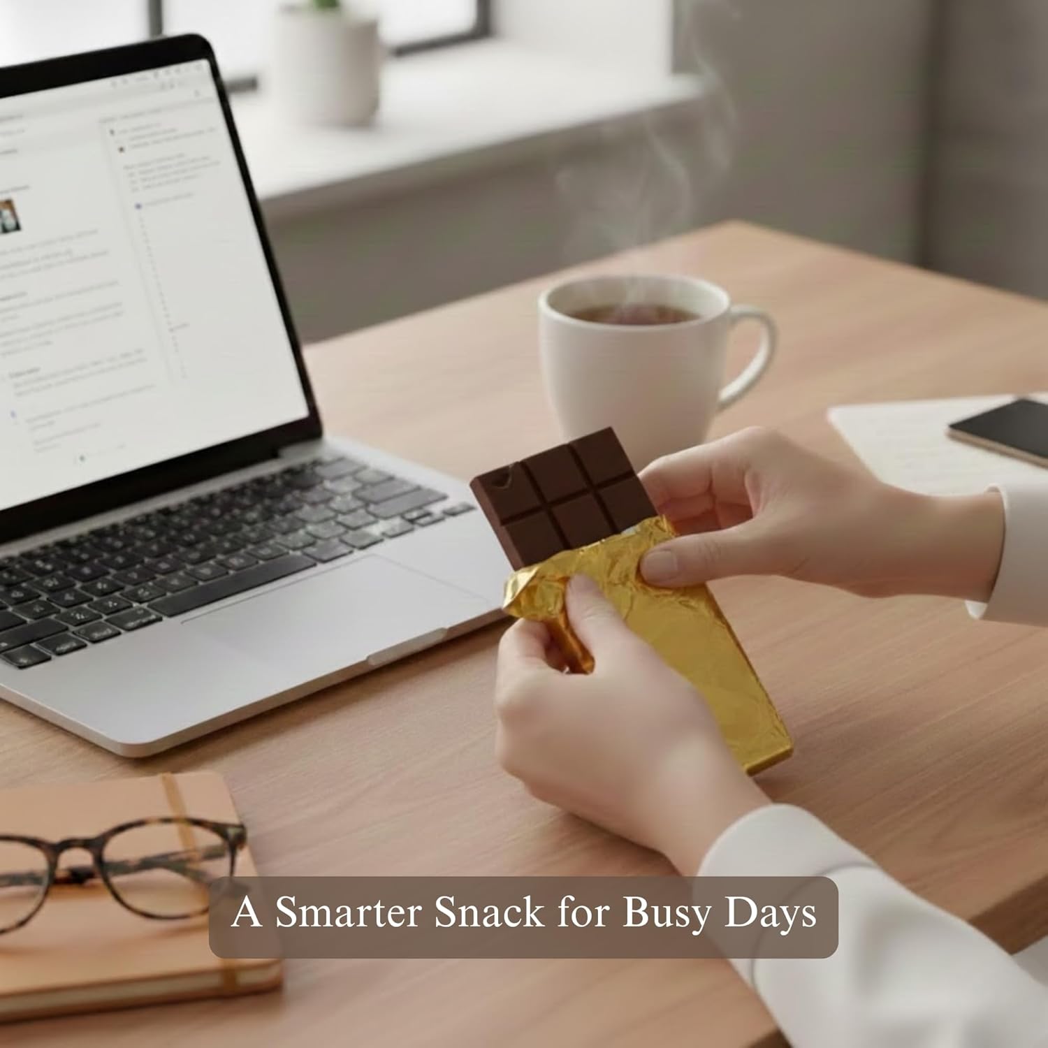 Andy Anand Sugar-Free 80% Cacao Belgian Dark Chocolate Bars (4 pc) | Sugar-Free & Keto Chocolate | Local SoCal Chocolatier
