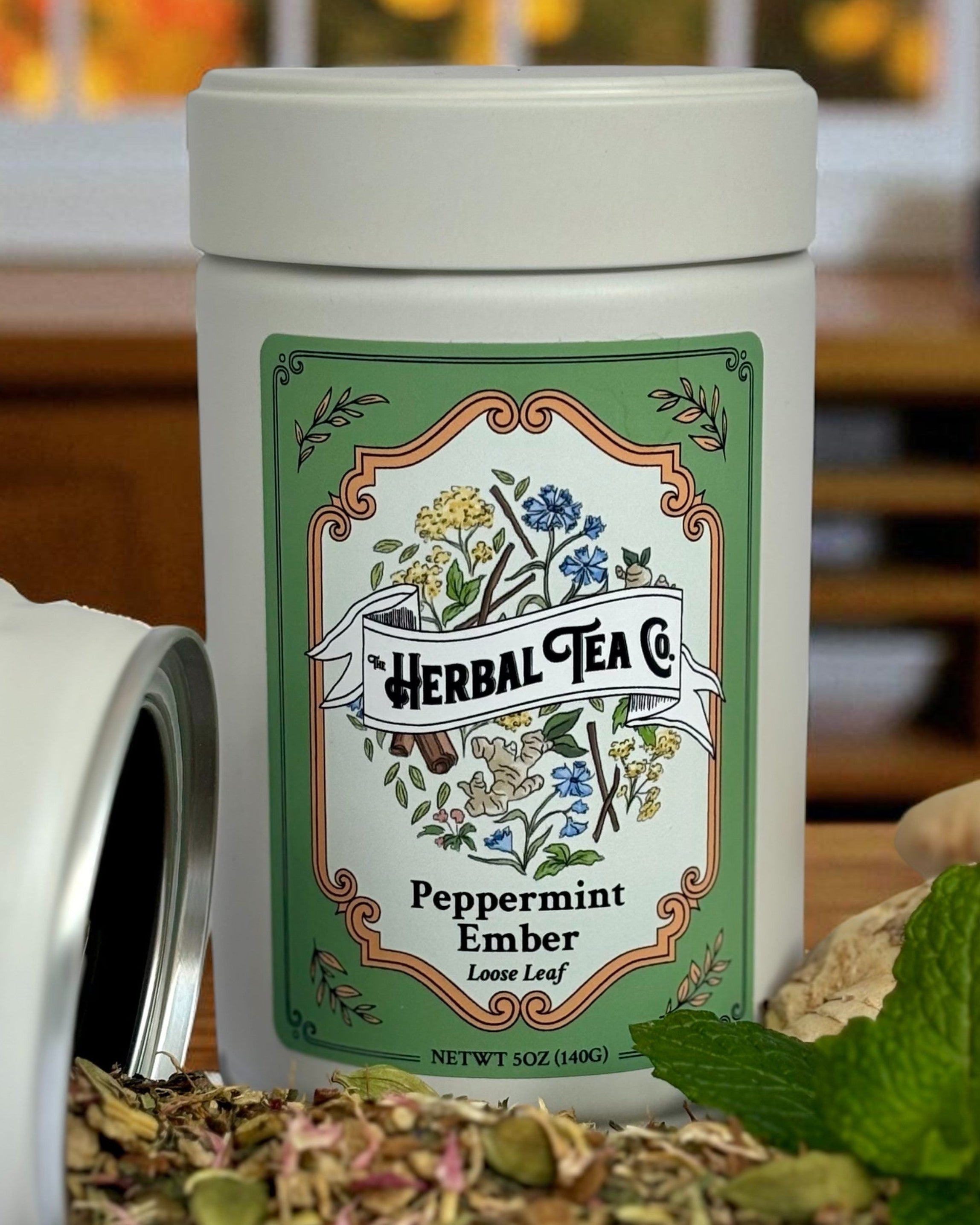 Peppermint Ember Herbal Tea