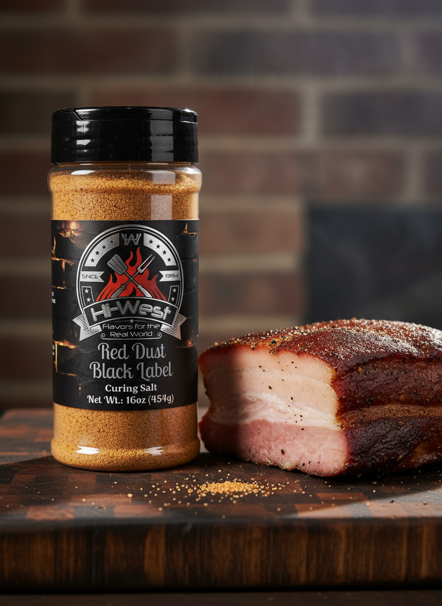 Hi-West Red Dust Black Label Curing Salt