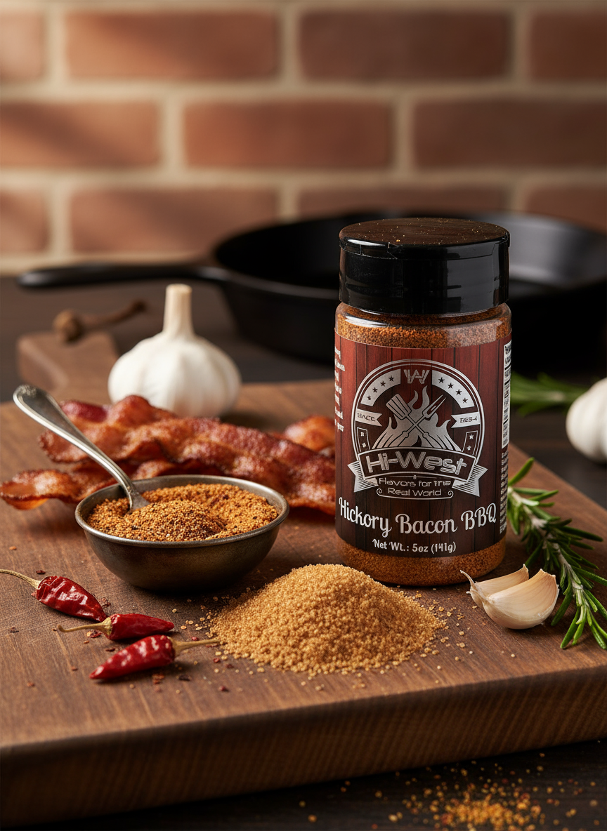 Hi-West Hickory Bacon BBQ Seasoning