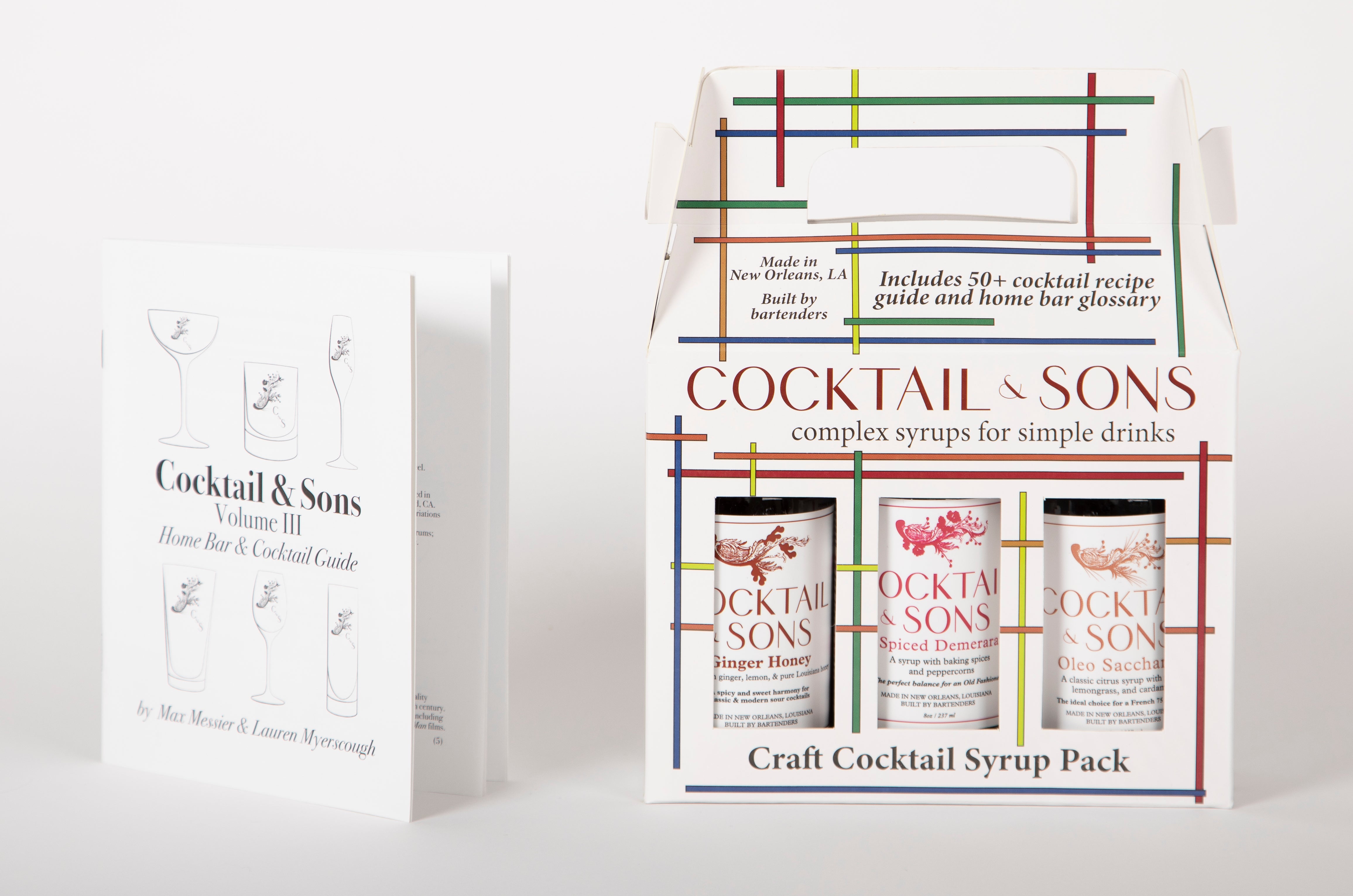 Craft Cocktail Syrup Pack: Whiskey