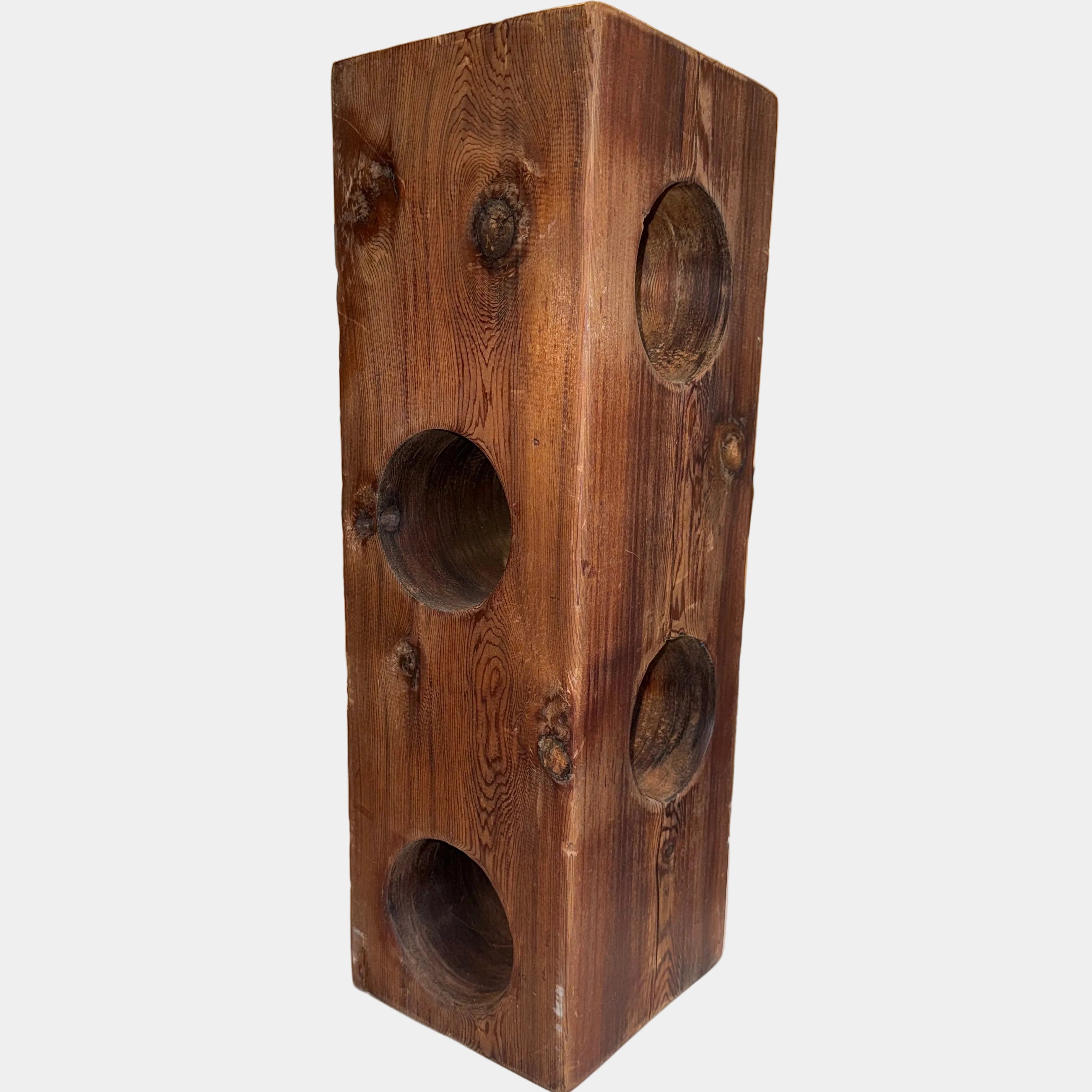 Sawdust Wine Holder