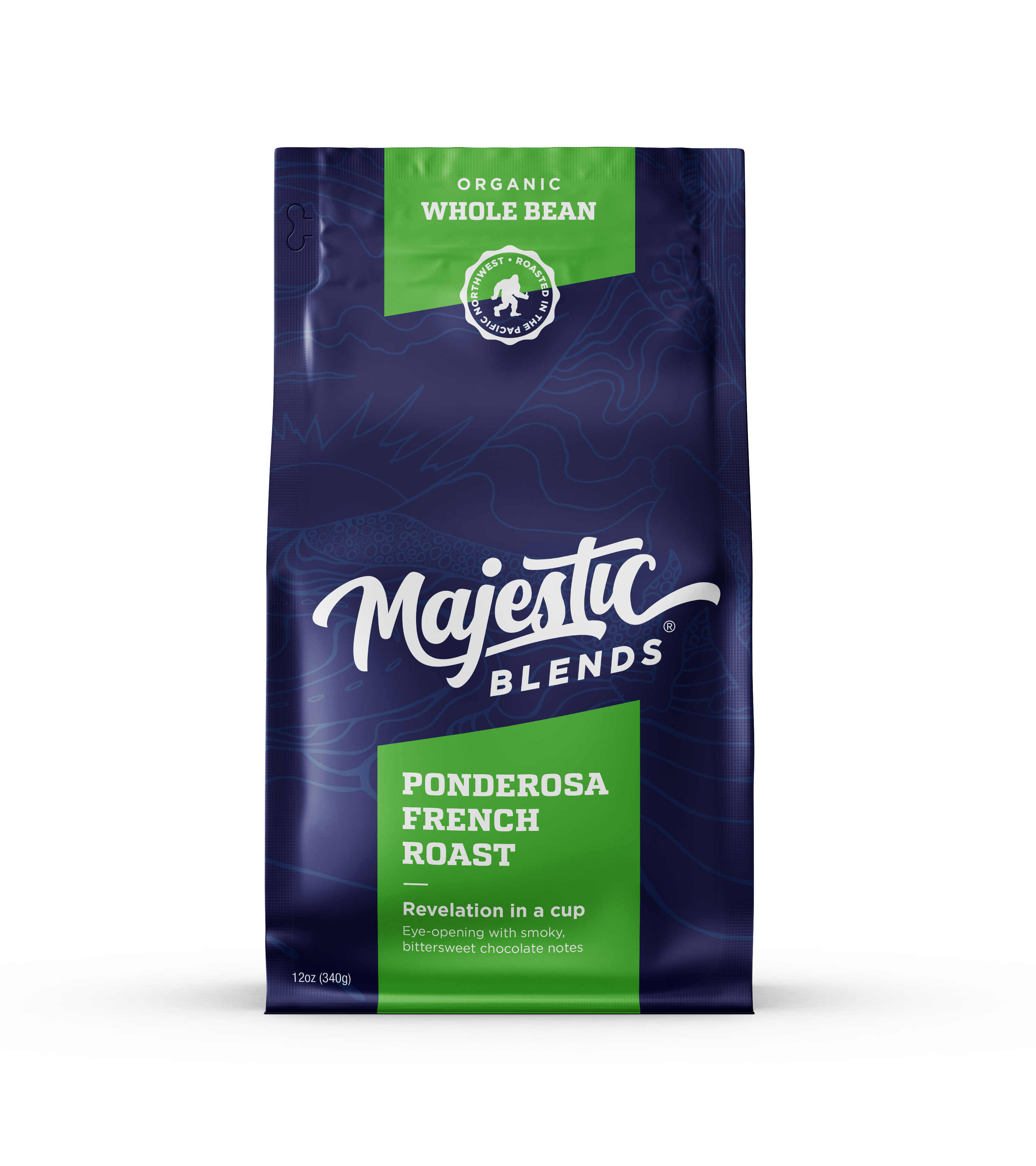 Ponderosa French Roast, Majestic Coffee (Bag) Ponderosa French Roast, Majestic Coffee (Bag)