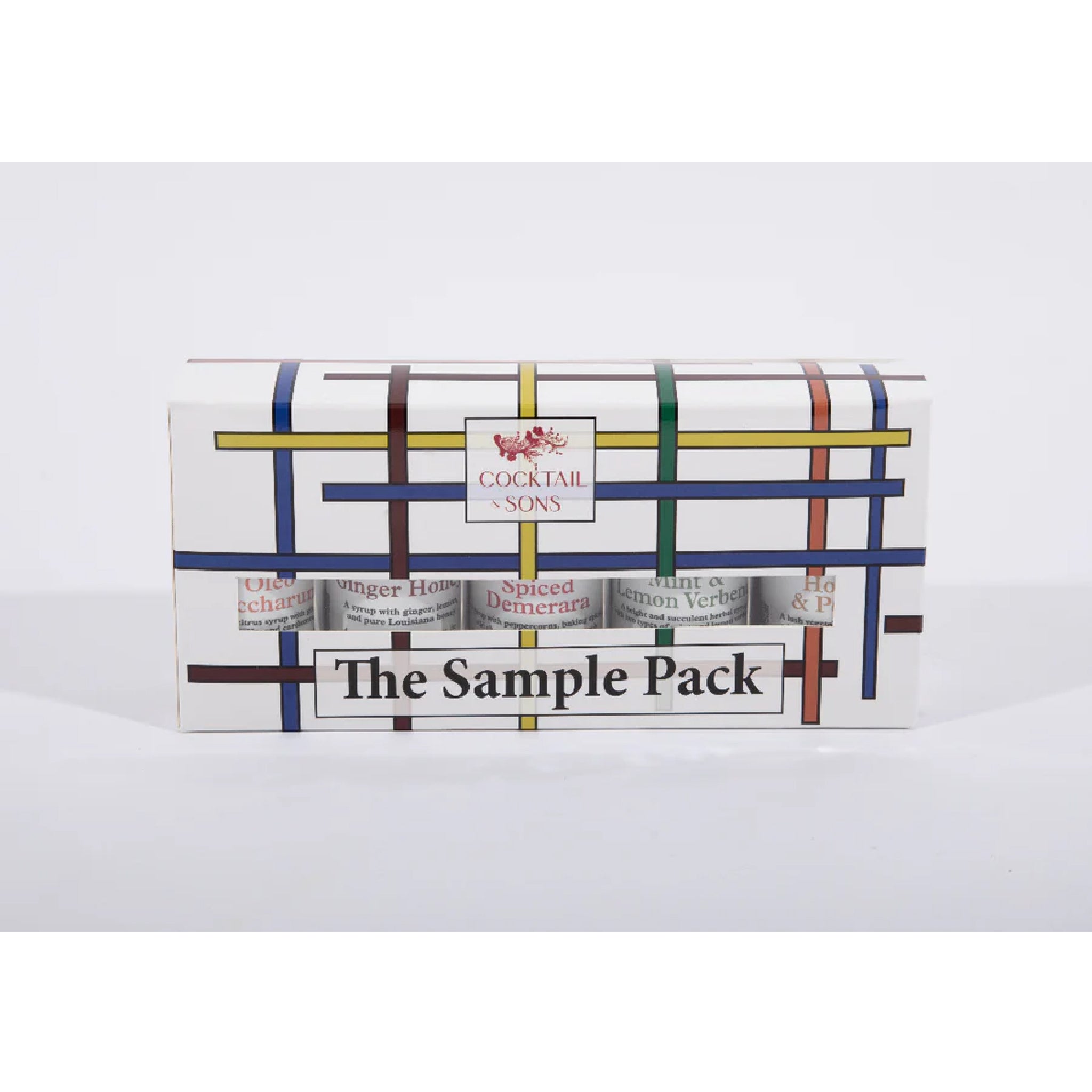 The Home Bar Essentials: 5-Syrup Sample Pack| Cocktail & Sons | All Natural Cocktail Syrups