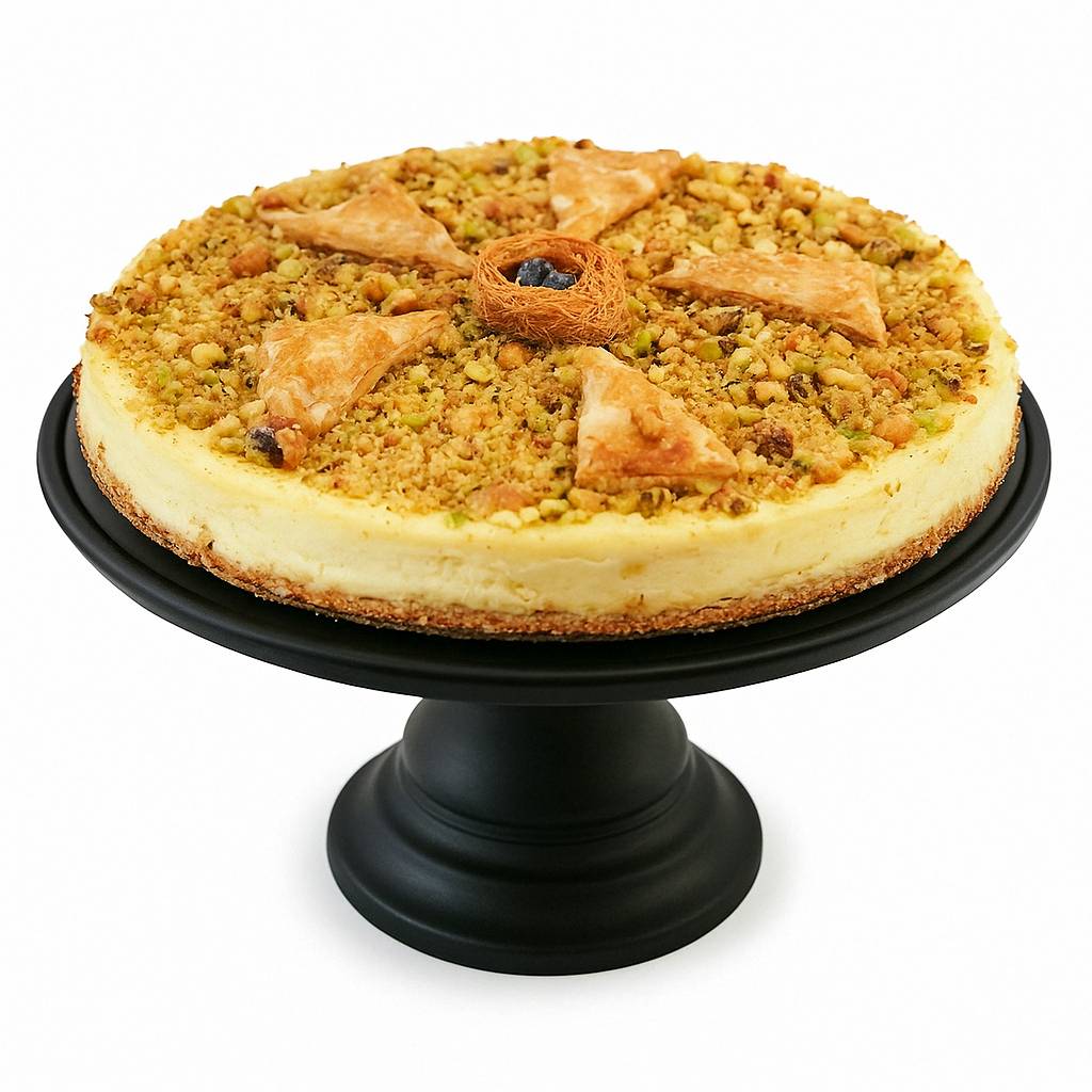 Andy Anand Sugar-Free Baklava Cheesecake (9-inch, 2.8 lbs) | Sugar-Free & Keto Cheesecake | Local SoCal Bakery