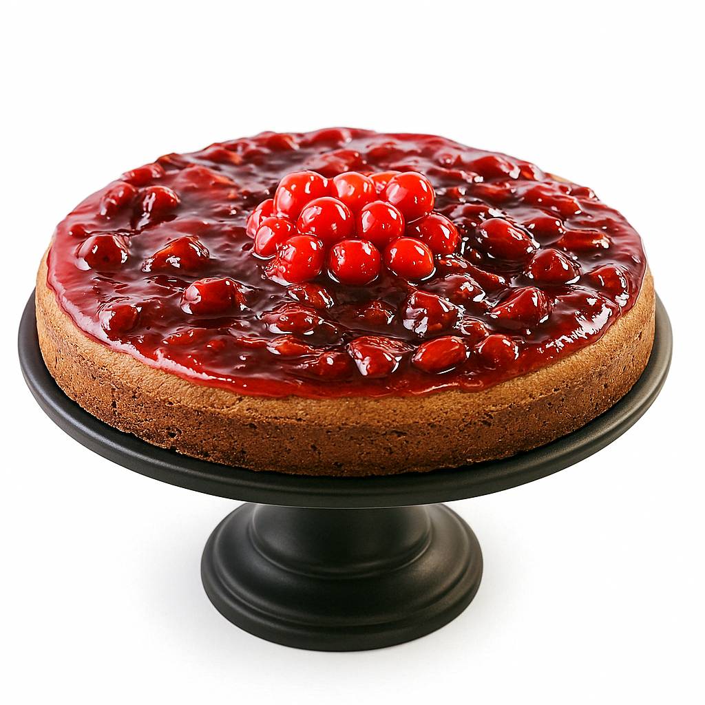 Andy Anand Sugar-Free Chocolate Cherry Cheesecake with Truffles (9-inch, 2.8 lbs) | Sugar-Free & Keto Cheesecake | Local SoCal Bakery
