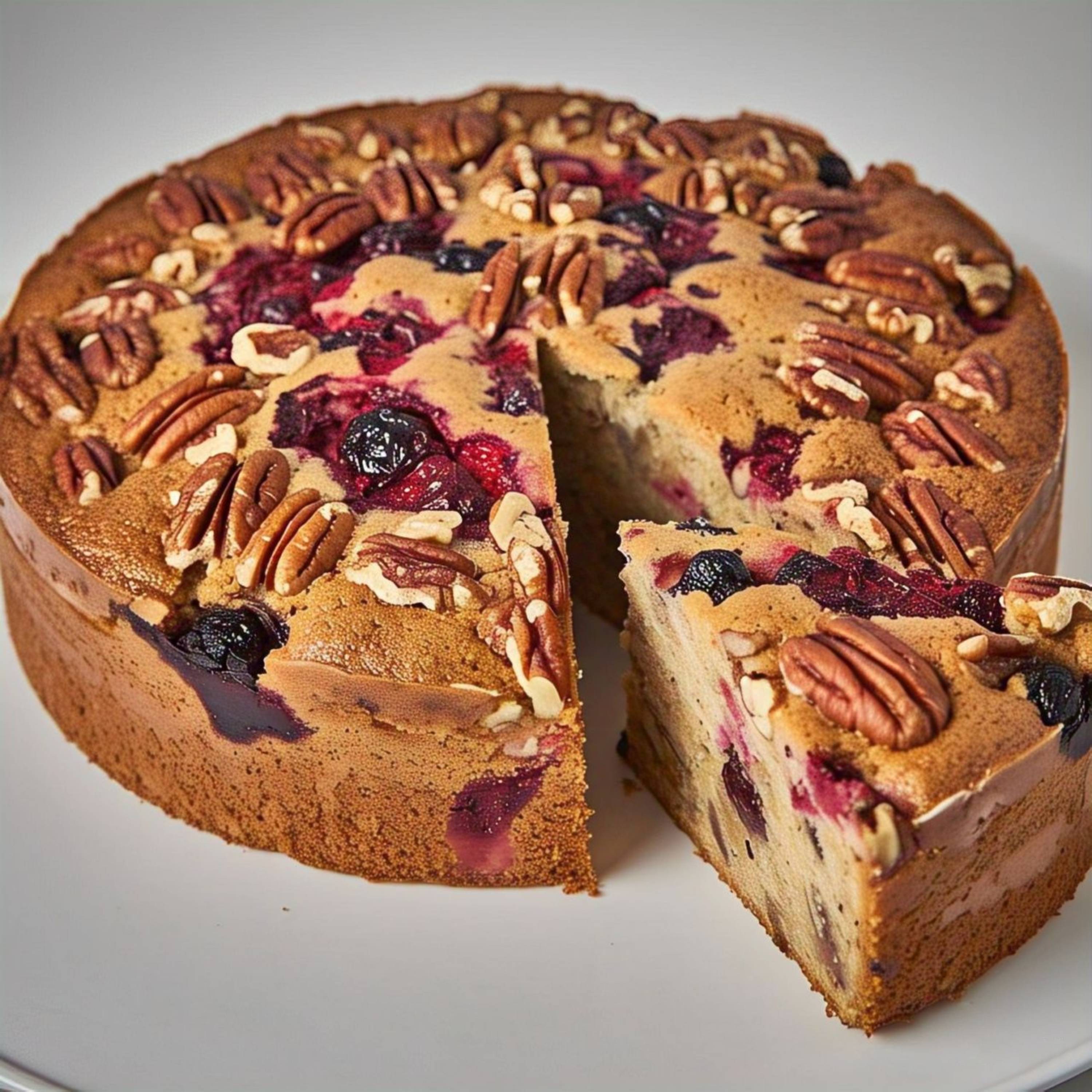 Andy Anand Sugar-Free Mixed Berries Cake, 9-Inch, 2.8 lb – Keto-Friendly, Low-Carb, Diabetic-Friendly, Gourmet Birthday & Holiday Gift Box
