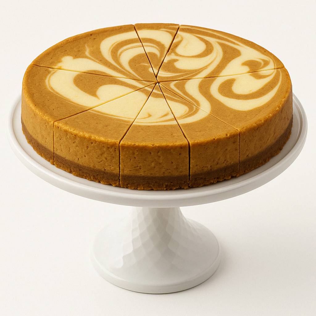 Andy Anand Sugar-Free Pumpkin Cheesecake (9-inch, 2 lbs) | Sugar-Free Cheesecake | Local SoCal Bakery