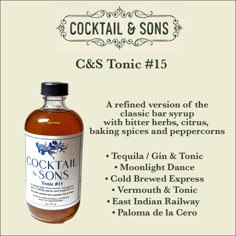 Tonic #15  | Cocktail & Sons (8oz)