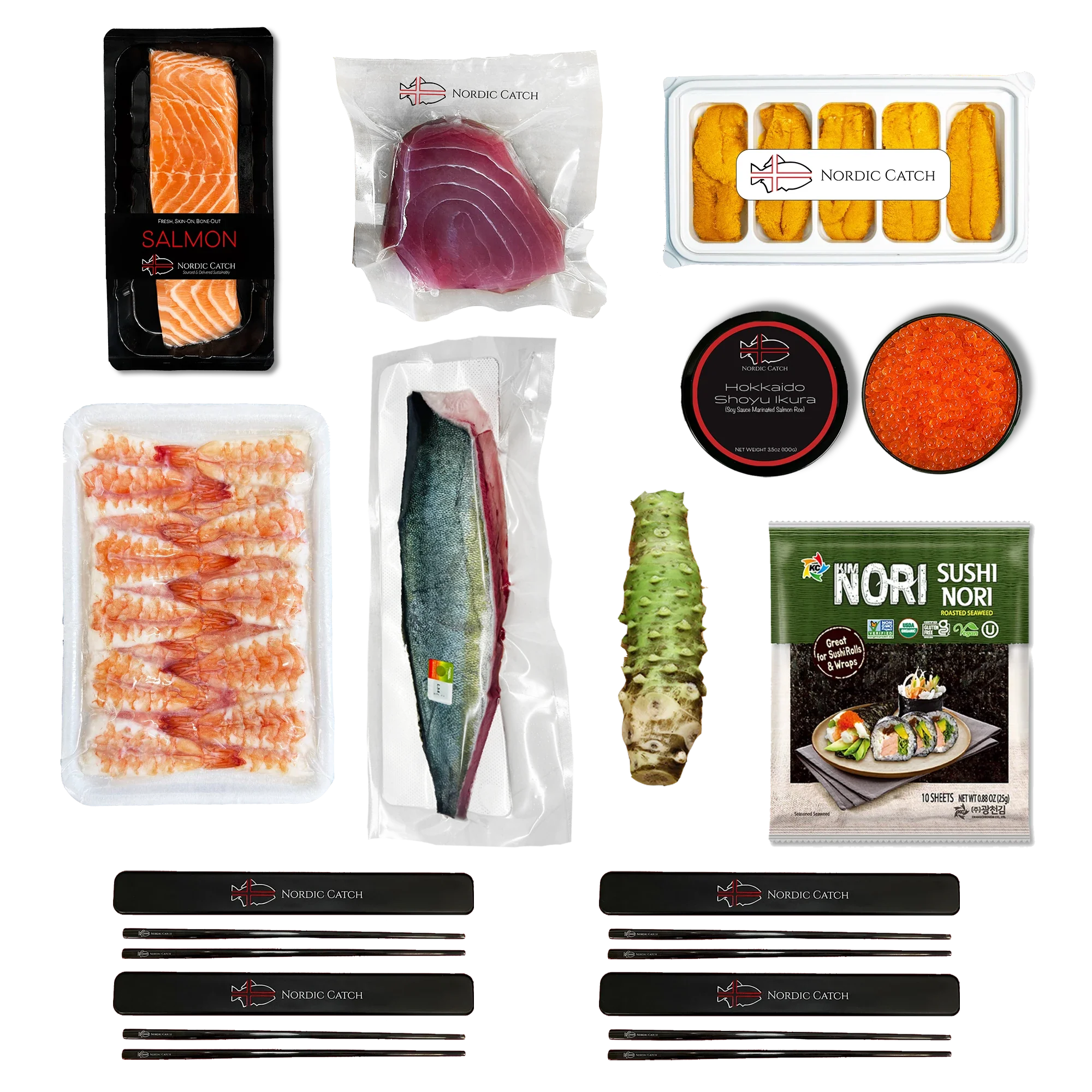 Ultimate Sushi Night Kit - Sashimi Grade Fish Bundle