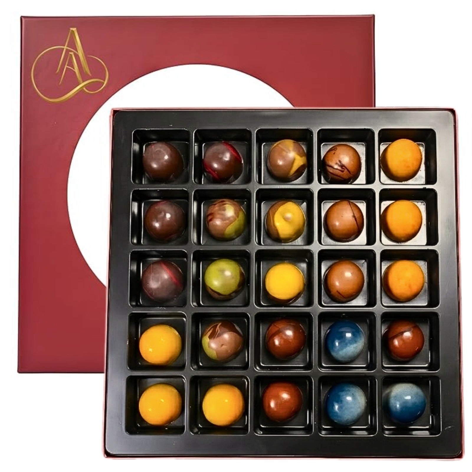 Andy Anand Monet Chocolate Bonbons Gift Box, 25 pc, 6.52 oz – Gluten-F