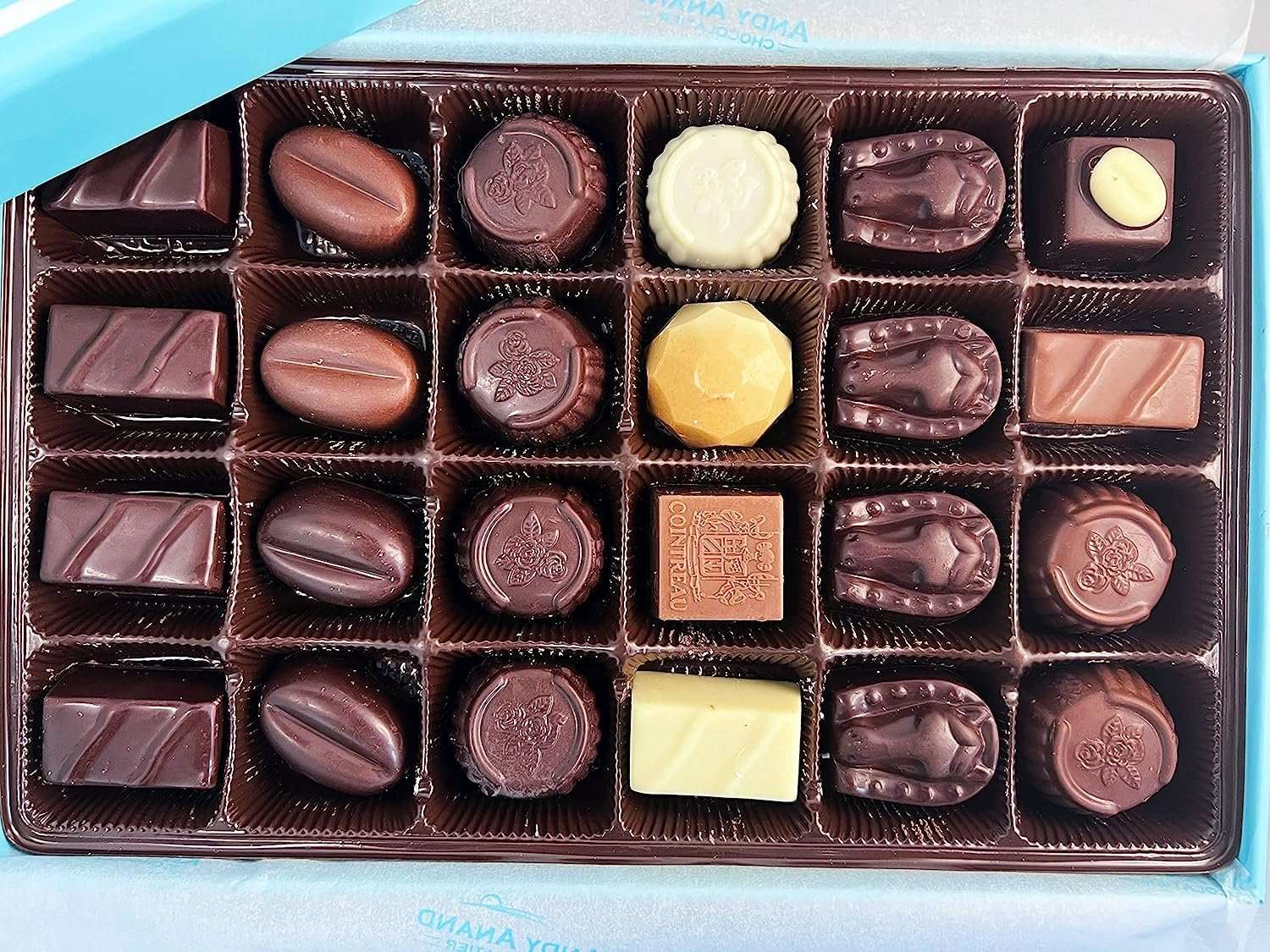 Andy Anand Sugar-Free Belgian Chocolate Truffles, 25 pc – Handmade, Stevia Sweetened, Diabetic-Friendly Gift for Women, Birthday & Holiday