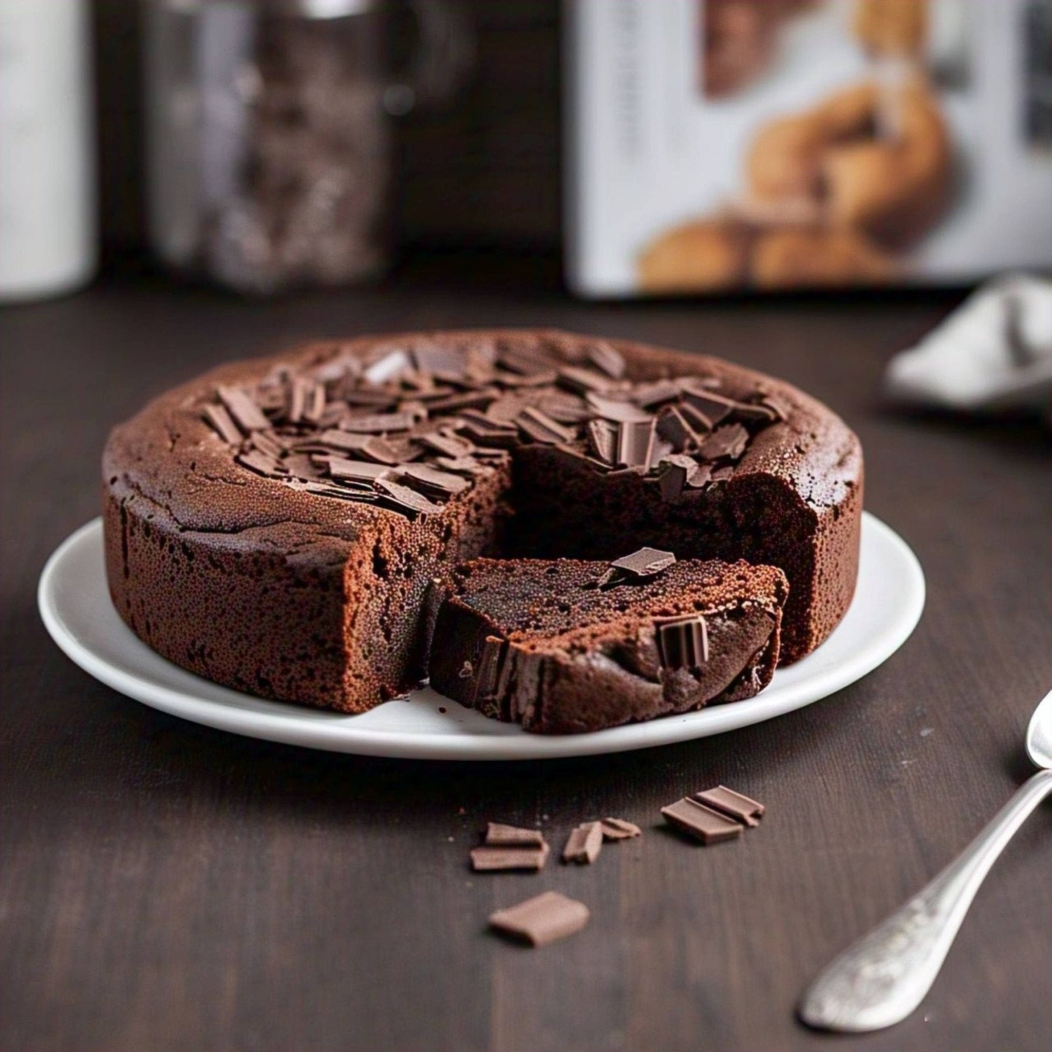 Andy Anand Triple Chocolate Cake (9-inch, 2.6 lbs) | Hand-Baked Bakery Cake | Local SoCal Bakery