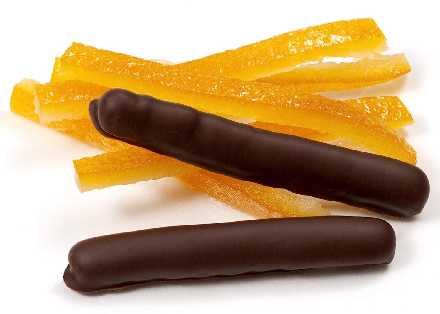 Andy Anand Dark Chocolate Orange Peel Bars (1 lb Gift Box) | Gourmet Belgian Chocolate | Local SoCal Chocolatier