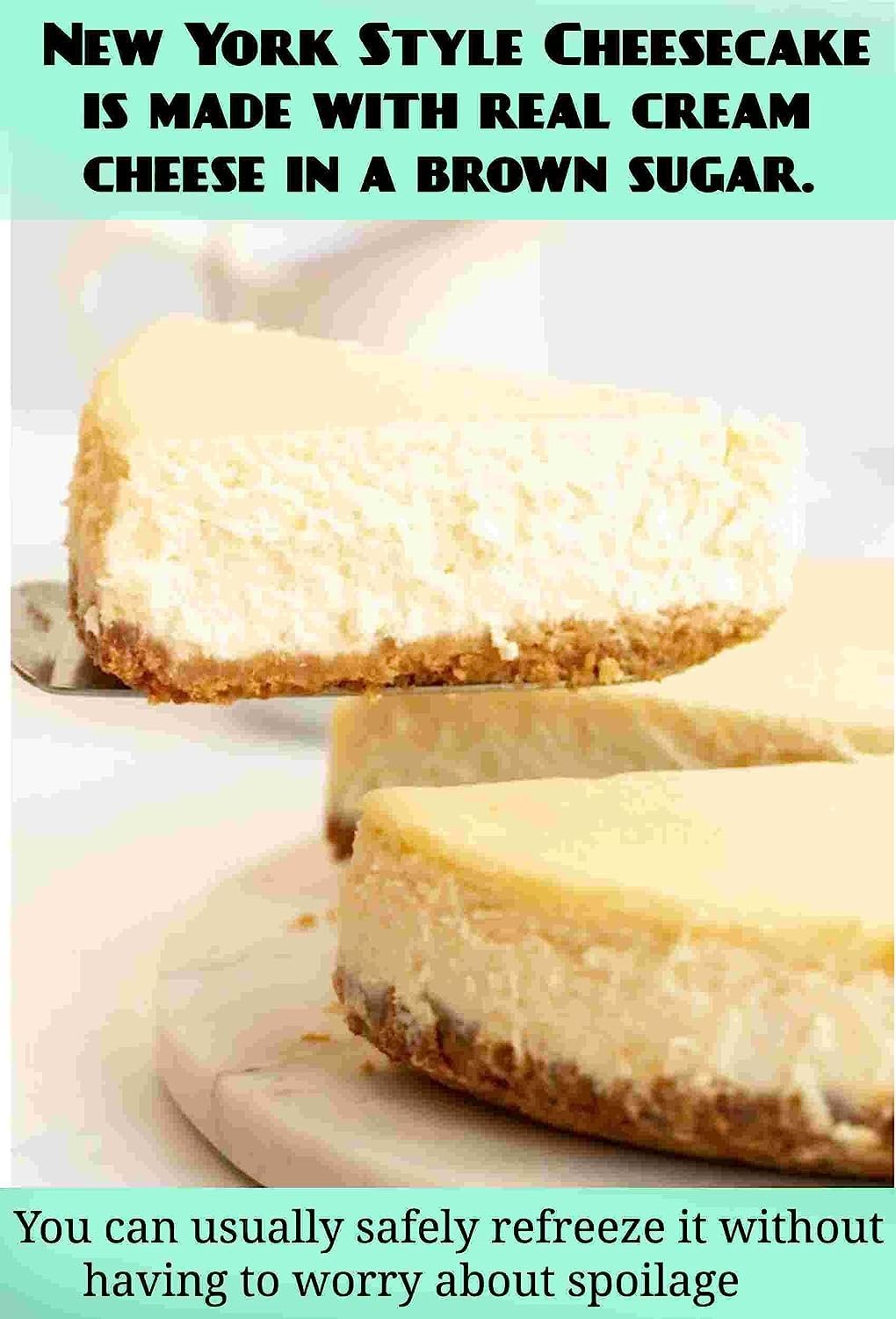 Andy Anand Gluten-Free New York Cheesecake (9-inch, 2 lbs) | Hand-Baked Bakery Cheesecake | Local SoCal Bakery
