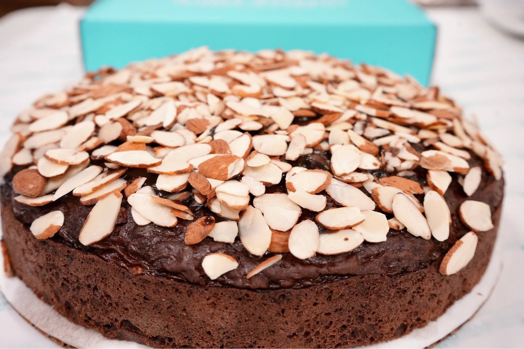 Andy Anand Gluten-Free Chocolate Almond Cake, 9-Inch, 2.5 lb – Hand-Baked, Fresh & All-Natural, No Preservatives, Birthday & Holiday Gift