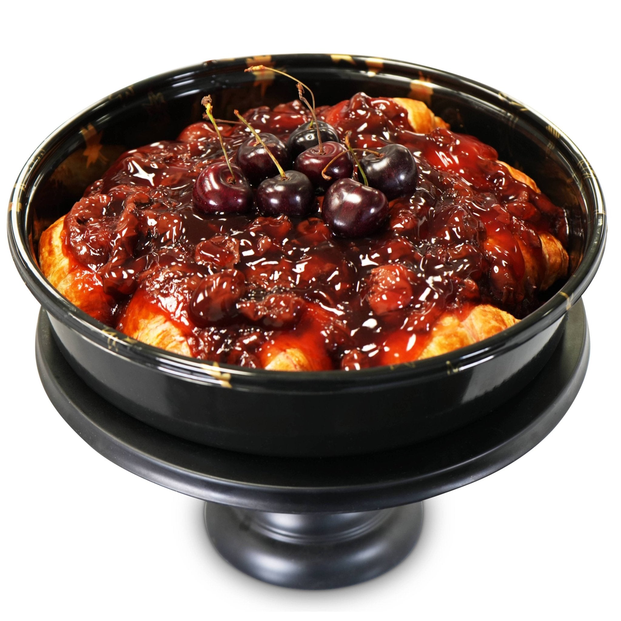 Andy Anand Sugar-Free Cherry Chocolate Croissant Cake (2.5 lbs) | Keto & Diabetic-Friendly | SoCal Bakery