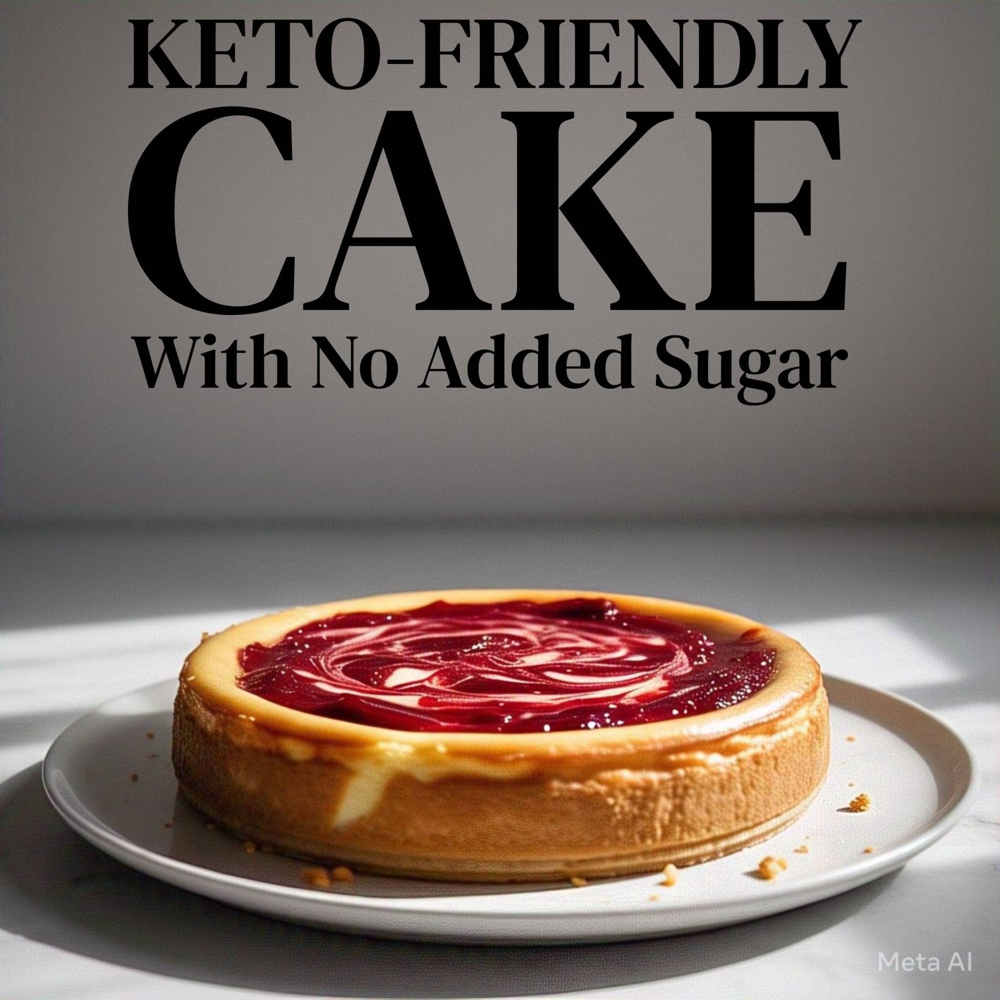 Andy Anand Sugar-Free Raspberry Cake (2 lbs) | Sugar-Free & Keto Cake | Local SoCal Bakery
