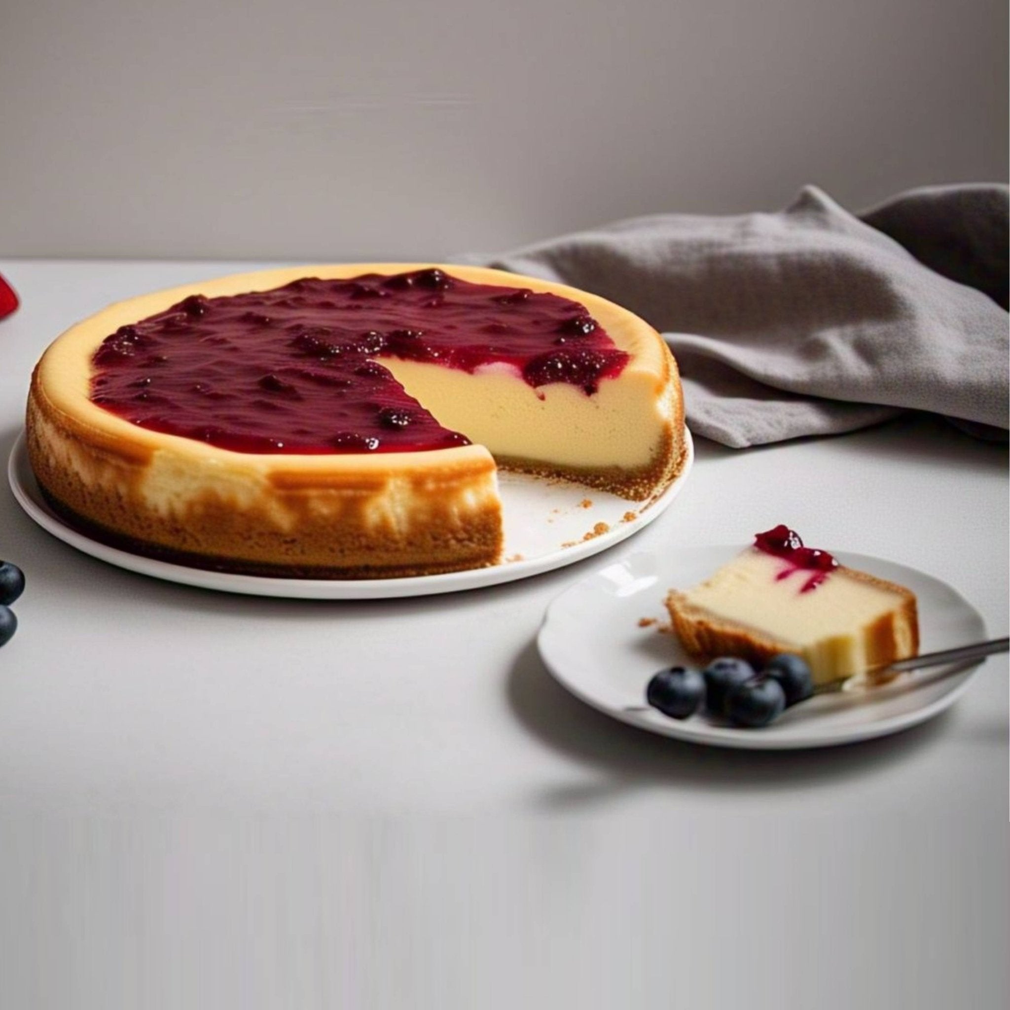 Andy Anand Sugar-Free Raspberry Cake (2 lbs) | Sugar-Free & Keto Cake | Local SoCal Bakery