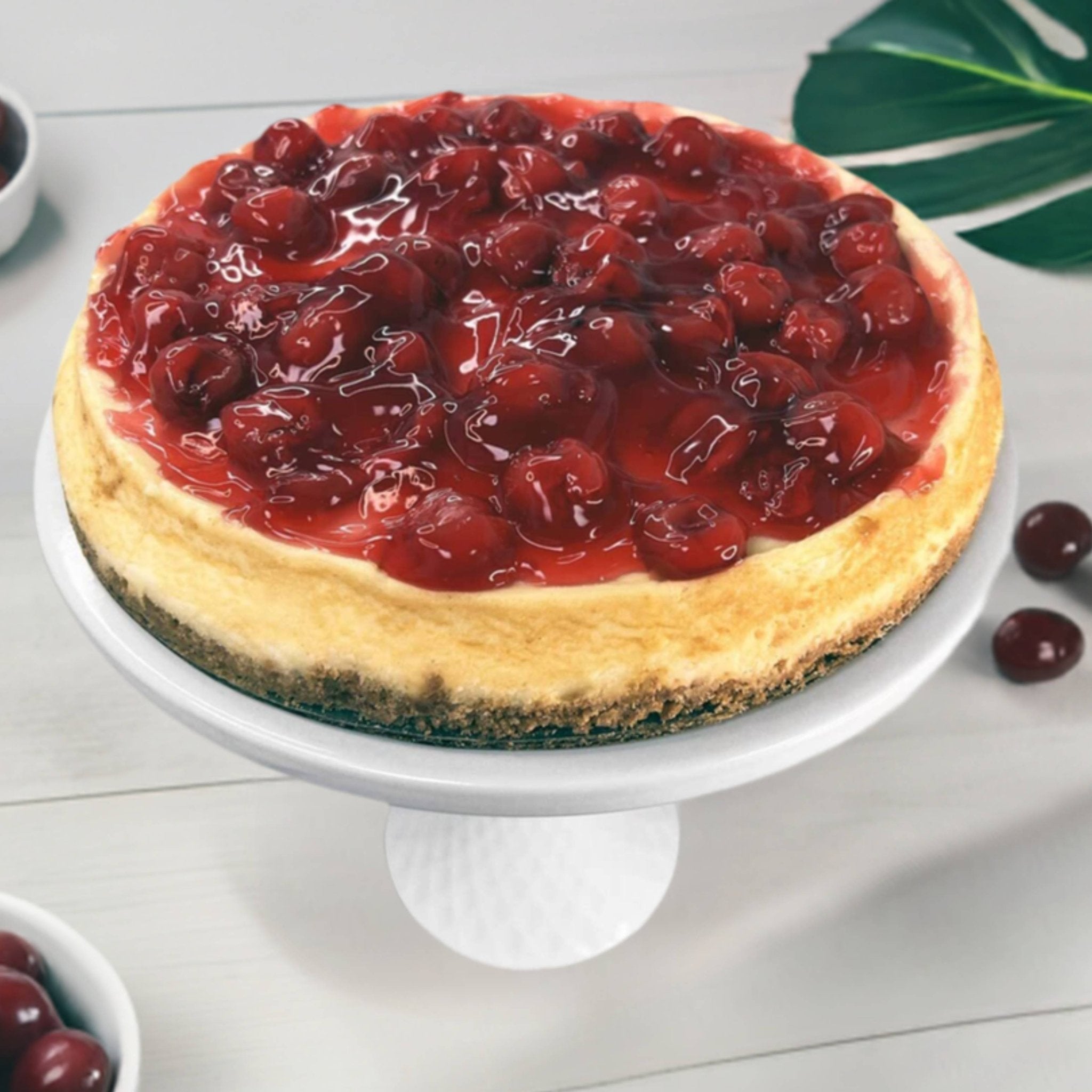 Andy Anand Sugar-Free Cherry Cake (9-inch, 2.9 lbs) | Keto & Diabetic-Friendly | SoCal Bakery