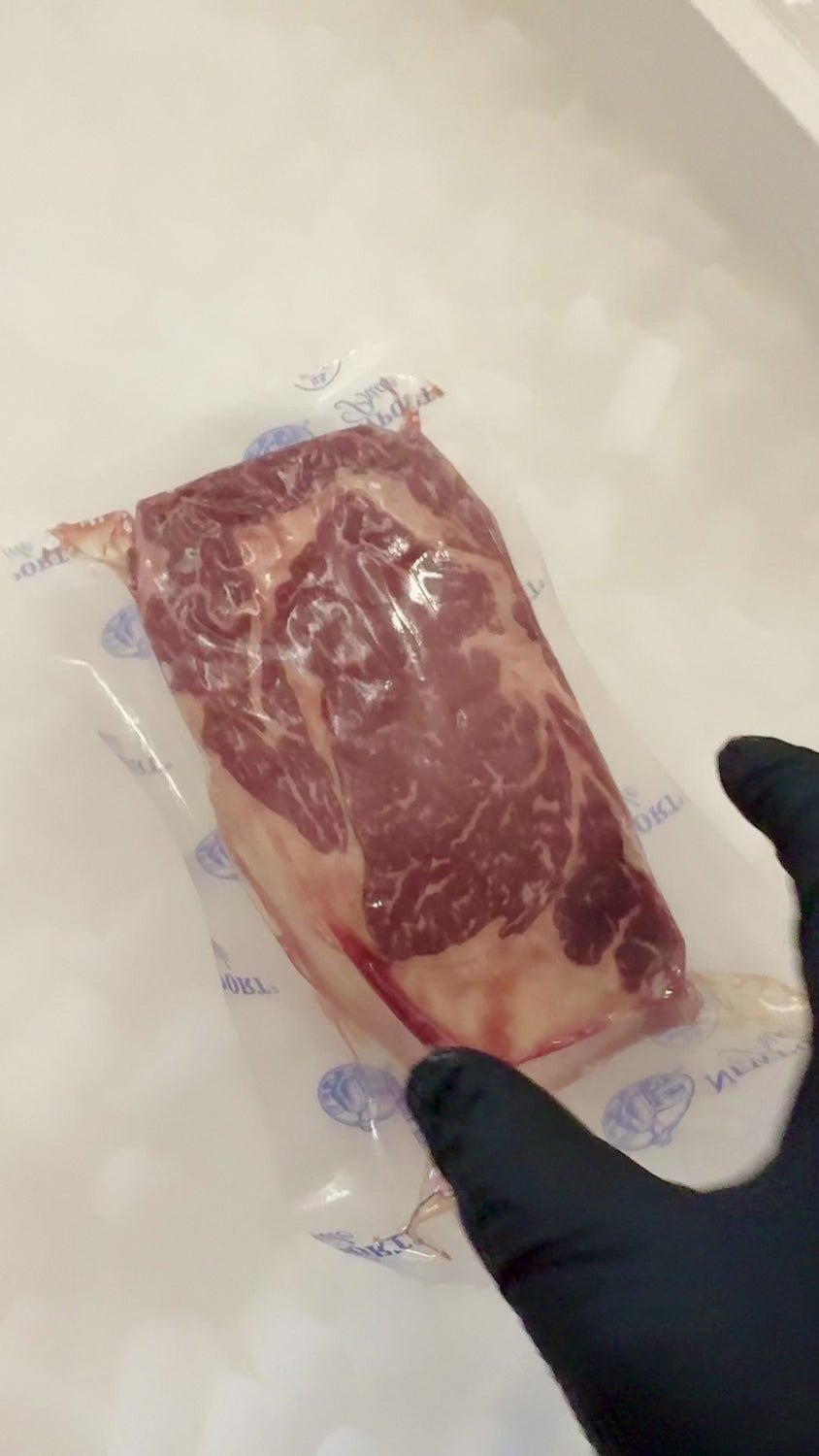 Natural Black Angus Prime Ribeye Steak, Grass Fed (Bulk Case)