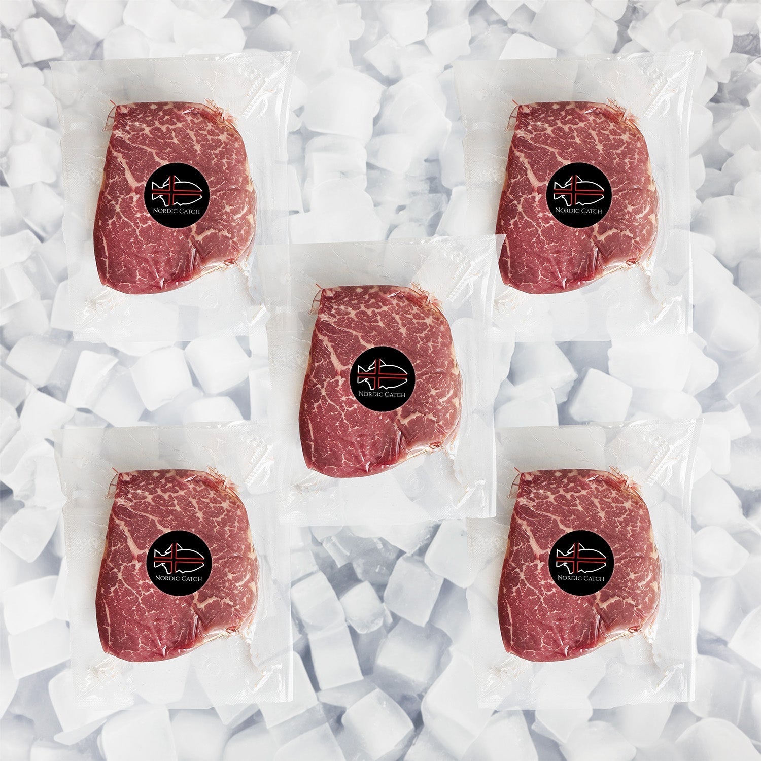 Natural Black Angus Prime Filet Mignon Steak, Grass Fed (Bulk Case)