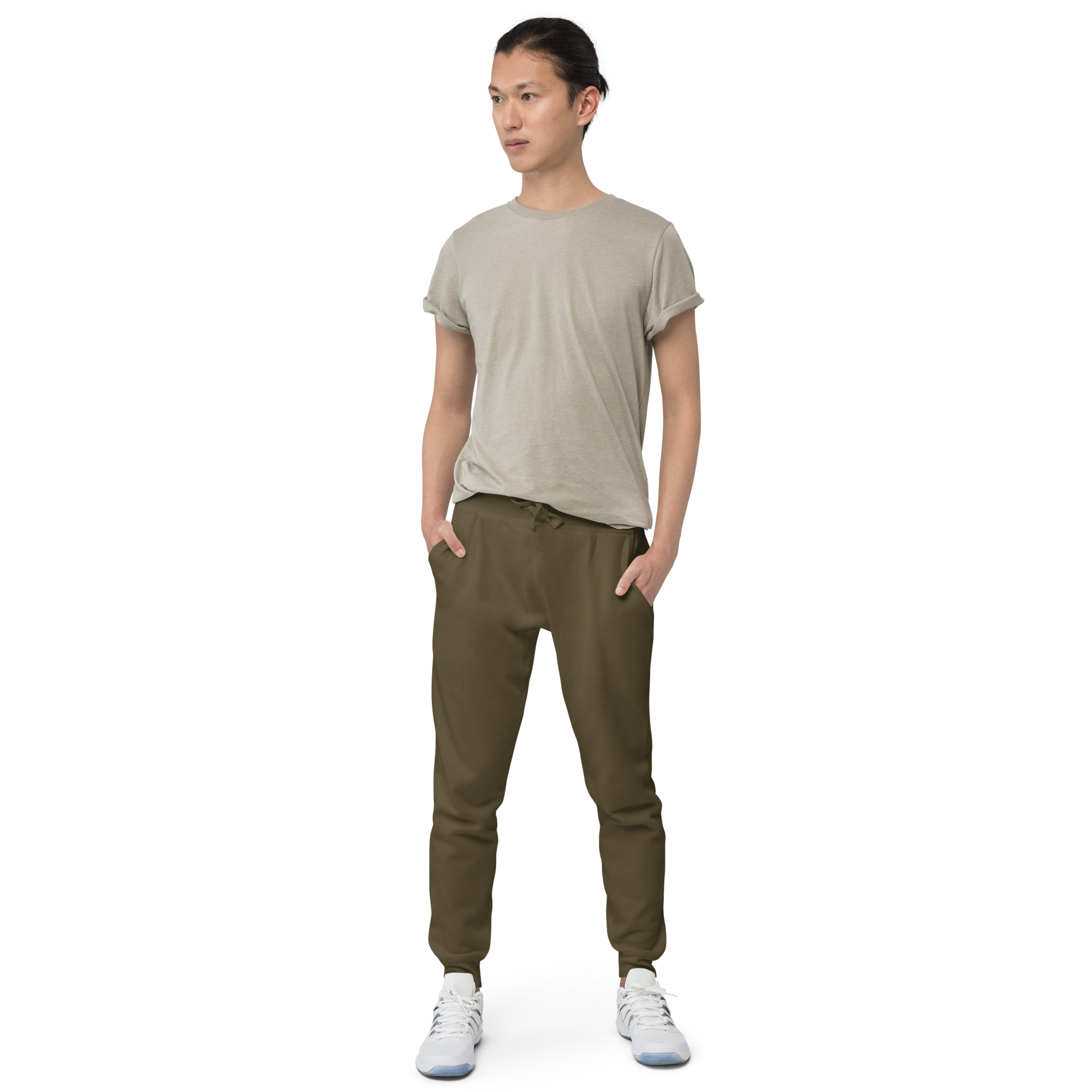 Olive Fleece Sweatpants